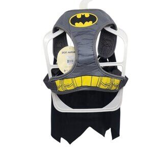 Justice League Batman Dog Harness Costume Halloween Apparel for Pets Size Medium